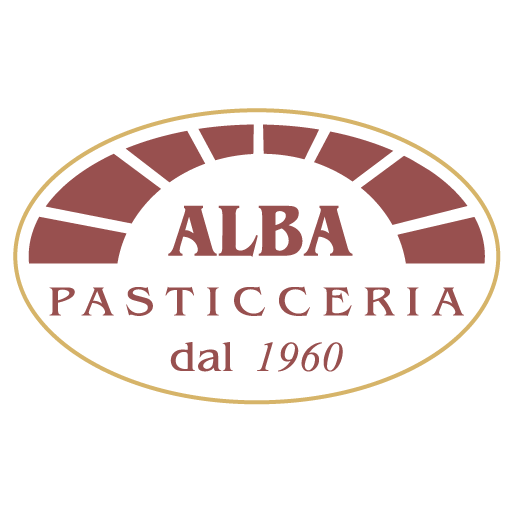 Logo ufficiale della Pasticceria Alba, storica pasticceria artigianale di Viterbo attiva dal 1960.